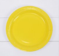 20pcs/lot 6inch 15.5cm Dishes Paper Plates For Disposable Party Tableware