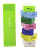 Pill Organizer, Medicine Organizer, Prescription Reminder. (Weekly 24 Compartments)