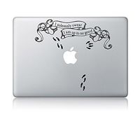 The Marauder's Map I Solemnly Swear That I Am Up To No Good Harry Potter Apple Macbook Vinyl Sticker Decal