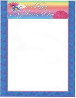 Happy Mother's Day Stationery Printer Paper 26 Sheets