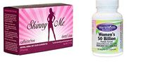 Skinny Me Tea & Women's 50 Billion Probiotic | Detox - Teatox | Helps Promote Weightloss & Reduce Bloat | Probiotics for Digestive Health