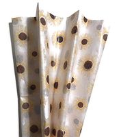 Gift WRAP Tissue Paper (Sunflowers), 20 Sheets, Large 20x30, Printed Decorative Tissue Paper for Gift Wrapping (Summer Sunflower Print)