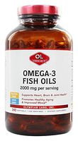Olympian Labs Omega-3 Fish Oils, 2000 mg, 240 Softgels