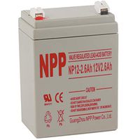 NPP NP12-2.6Ah 12V 2.6 Amp Audio UPS Emergency Lighting Battery