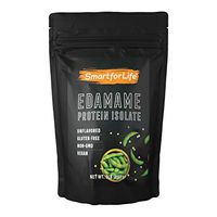Smart for Life Edamame Protein Powder - Organic Vegan BCAA's Loaded Plant Protein Powder - Keto Friendly and Vegetarian Plant Based Protein Powder - Easy to Digest Unlike Whey Protein