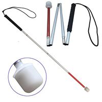 crutch LPY-MZC-004 Child Folding Aluminum Alloy, Walking Sticks Suitable for Visually Impaired and Blind