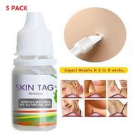 5PCS Skin Tag Wart Remover, Body Mole Warts Remover Body Warts Treatment Medical for Genital Warts, Moles, Skin Tags Remover Treatment