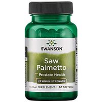 Swanson Saw Palmetto 320 Milligrams 60 Sgels