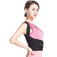 TXqueen Posture Corrector,Adjustable & Comfortable Scoliosis Back Humpback Correction Belt with Back Support for Women and Men,S