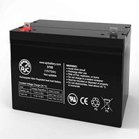 AJC Battery Brand Replacement for Werker WKDC12-80P 12V 75Ah Wheelchair Battery - This is an AJC Brand Replacement