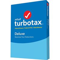 Intuit 428970 Turbotax Deluxe Fed, State, E-File 2016, Old Version, for Pc/Mac, Traditional Disc