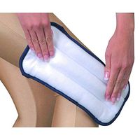 HealthSmart TheraBeads Portable Microwavable Moist Heating Pad with Washable Cover for Back Pain Relief, Muscle Aches, Arthritis and Sore Joints, Small 5 x 12
