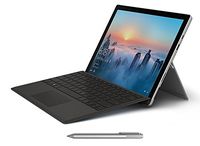 Microsoft Surface Pro 4 256GB i5 Windows 10 Anniversary with Black Type Cover Bundle (8GB RAM, 2.4GHz i5, 12.3 Inch Touchscreen ) (Renewed)