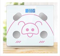 Lfsp Electronic Scales, Digital Scales Body Fat Scales High-Precision Smart Electronic Digital Scale Bluetooth Portable Weight Scale for Bedrooms Bathrooms 180kg High-Precision Scales