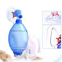 QAZWSX Simple Respirator Artificial Resuscitation Resuscitation First Aid Wake Up Emergency Airbag Manual Oxygen Device for Adult Children,Adult