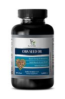 Memory Herbs - CHIA Seed Oil 2000MG - Source of Omega 3-6-9 - chia Seed Oil Supplement - 1 Bottle (60 Softgels)