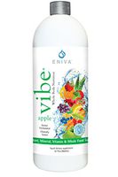 Eniva VIBE Apple Liquid Daily Immune Multi | Elderberry Zinc Vit C Vit D Green Tea | 23 Vitamins & Minerals 30 Fruits Vegetables & Plants antioxidants | Nutrition to support Immunity and Energy (32oz)