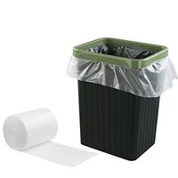 Idomy Garbage Bags, Clear 4 Gallon Trash Bags, 180 Counts