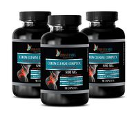 Colon Cleanse and Weight Loss - Colon Cleanse Complex - Natural Cleansing - Flaxseed Capsules - 3 Bottles 270 Capsules