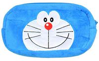 DORAEMON CUTE FACE SQAURE POUCH PENCIL CASE COSMETIC POUCH