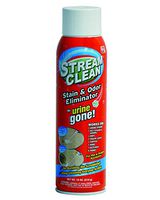 Stream Clean Carpet Stain and Odor Eliminator: Professional Strength, Deep Cleaning Enzyme Action, Destroys through Oxidation Catalysis, No Scrubbing Needed