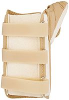 Rolyan D-Ring Wrist and Thumb Spica Splint, Wrist Brace for Carpal Tunnel, Wrist Brace for Tendonitis, Thumb Stabilizer, Wrist Splint, Thumb Spica Splint, Thumb Brace, Wrist Spica, Left Hand, Large