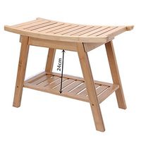 AIAIⓇ Elderly Shower Stool - Strong Construction Durable Non Slip Support Stability Handy Cleaning Lightweight for Wet Room Disabled Mentally Retarded Person Pregnant Woman Child