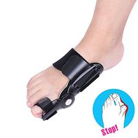 MNBHJK 3 Piece Adjustable Bunion Corrector Kit | Pain Relief & Correction | Hallux Valgus & Bunion Pads, Splints, Straightener & Protector