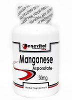Manganese Asporotate 50mg 200 Capsules ~ Renevitol