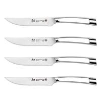 Cangshan N1 Series 1020342 German Steel Forged 4-Piece Steak Knife Set, 5-Inch Blade