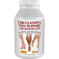 Andrew Lessman Circulation Vein Support for Healthy Legs 30 Capsules – High Bioactivity Diosmin Natural Oxidants Butcher's Broom Visibly Reduces Swelling & Discomfort in Feet, Ankles, Calves & Legs