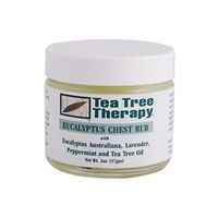 Bulk Saver Pack 6x2 OZ : Tea Tree Therapy Eucalyptus Chest Rub Eucalyptus Australiana Lavender Peppermint and Tea T