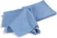 Carlisle 3633314 Blue 16"x16" Flo-Pac Microfiber Fine Polishing Cloth (Case of 12)