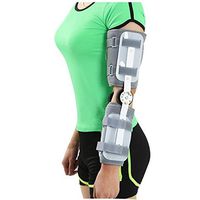Telescopic Elbow Arm ROM Hinged Brace Support Sprains Strains Post-op Adjustable for Arm Elbow Broken Unisex Fauay,L
