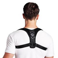 AutumnFall 2018 Breathable Back Correction Belt Posture Corrector Clavicle Support Brace Belts for Women & Men (Black)