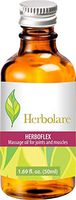 Herboflex All Natural Massage Oil. Sore Muscle Relief. Ideal for Therapeutic or Relax Massage. With Sesame Oil, Arnica and 100% Pure Essential Oils. 1.69 oz.