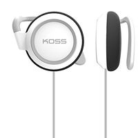 Koss KSC21 Earphone - Stereo - White - Mini-Phone - Wired - 36 Ohm - 50 Hz 18 kHz - Over-The-Ear - Binaural - Supra-aural - 4 ft Cable