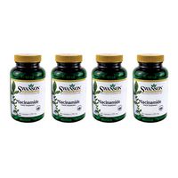 Swanson Niacinamide 250 mg 250 Caps 4 Pack