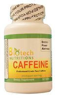 Biotech Nutritions Caffeine Dietary Supplement, 120 Count