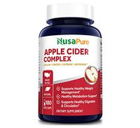 Apple Cider Vinegar Complex - 180 Veggie Caps - Organic ACV and Ceylon Cinnamon,Organic Ginger, Bioperine & Organic Cayenne Pepper - Ideal for Healthy Blood Sugar, Detox & Digestion