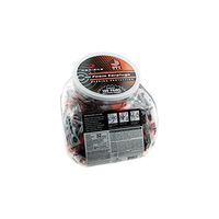 Radians FP8000RD/100 Foam Earplugs/Jar 100 Pairs of earplugs in Poly Bags in jar