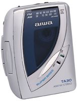 Aiwa HS-TA30 AM/FM Stereo Cassette w/Super Bass  (Silver)