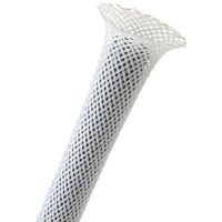 Techflex 1/2" Expandable Sleeving 25 ft. White