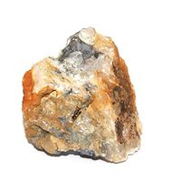 Quartz Matrix Crystal with Galena Iron QUG1826