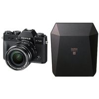 Fujifilm X-T20 Mirrorless Digital Camera w/XF18-55mmF2.8-4.0 R LM OIS Lens - Black + Fujifilm Instax Square SP-3 Black