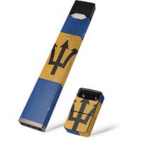 Skinit Decal Wrap for Juul E-Cigarette - Originally Designed Barbados Flag Distressed Design