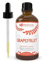 Grapefruit Essential Oil 4 OZ - Premium Quality - 100% Undiluted Pure & Natural Grapefruit Oil - Essential Oils for Weight Loss, Mood and Focus, Appetite Suppression, Household Cleaner- With Dropper