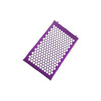 Acupressure Mat Chinese Traditional Acupuncture Mat Shakti Mat Massager Device Massage Cushion for Yoga,Purple