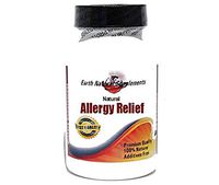 Natural Allergy Relief * 180 Capsules 100 % Natural - by EarhNaturalSupplements