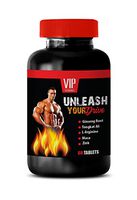 Testosterone Booster for Men - Unleash Your Drive - Stamina and Performance Boost - Energy Boost - Longjack Supplement - 1 Bottle (60 Tablets)